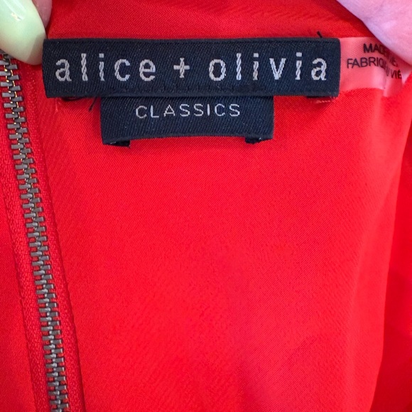 Alice & Olivia Harmony Slip Dress MRSP $298 - Picture 9 of 14